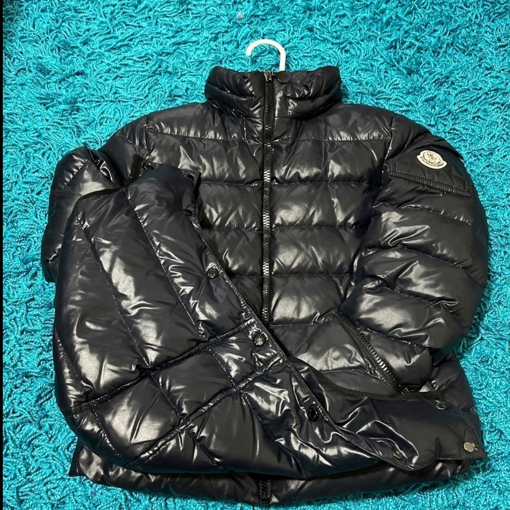 MONCLER BADY NAVY JACKET KIDS UNISEX SIZE 10